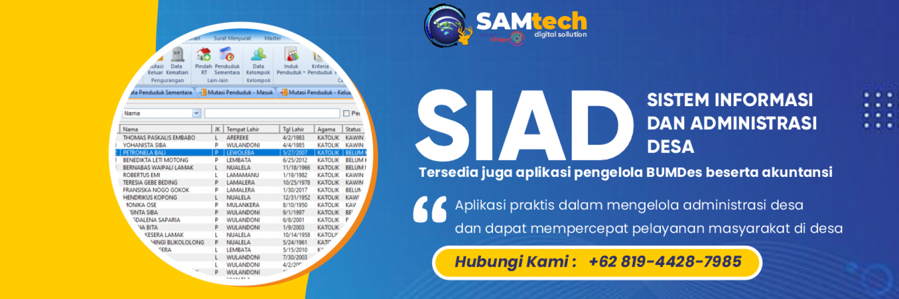 Sistem Informasi Pelayanan  Desa